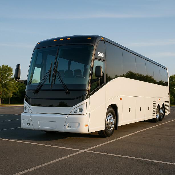 56 passenger charter bus