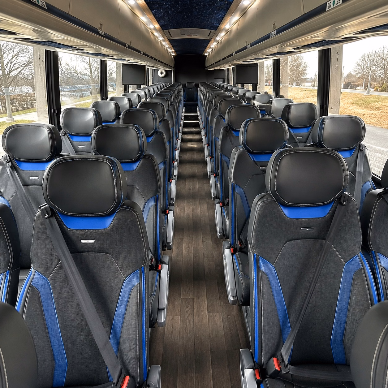 spokane valley 56 passenger charter bus rental