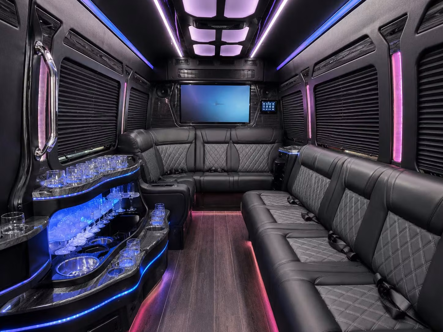 sprinter limousine inside