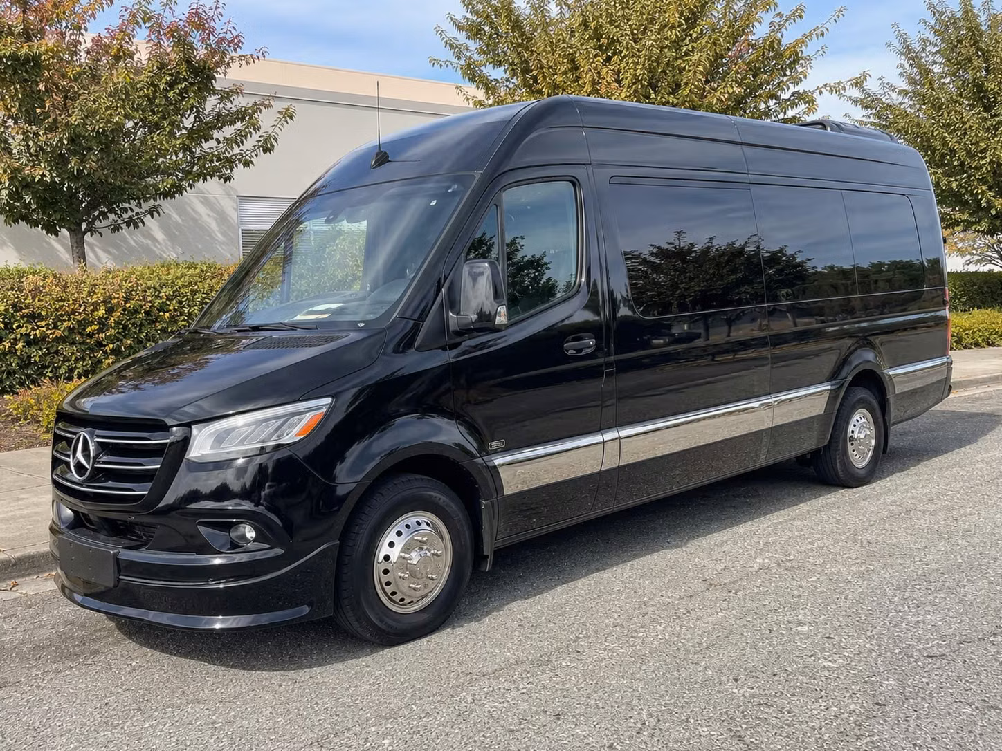 sprinter van with driver